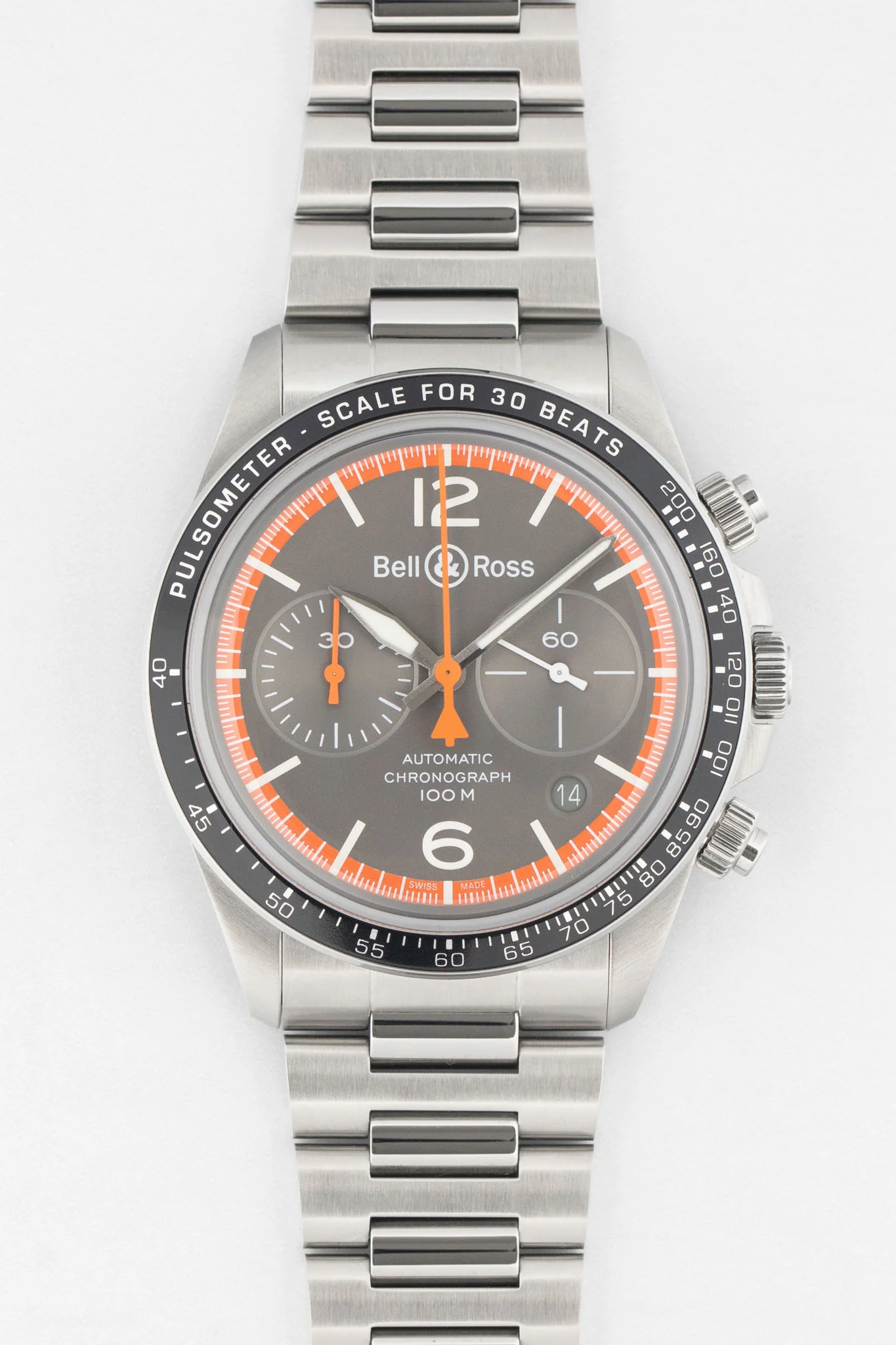 BELL & ROSS BR V2-94 Gardes-Côtes - Grey Dial