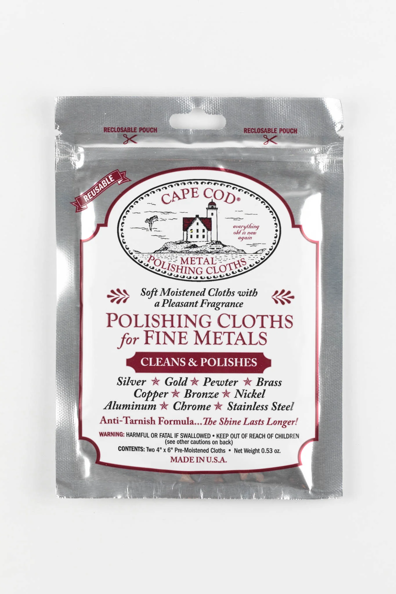CAPE COD® Watch Polishing and Buffing Cloth Pack - Image 3
