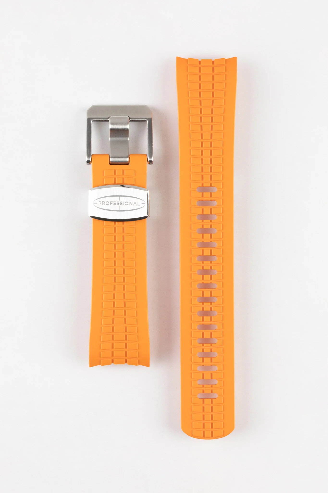 CRAFTER BLUE CB11 'Aquanaut' Rubber Watch Strap for Seiko 5 Sports Series – ORANGE