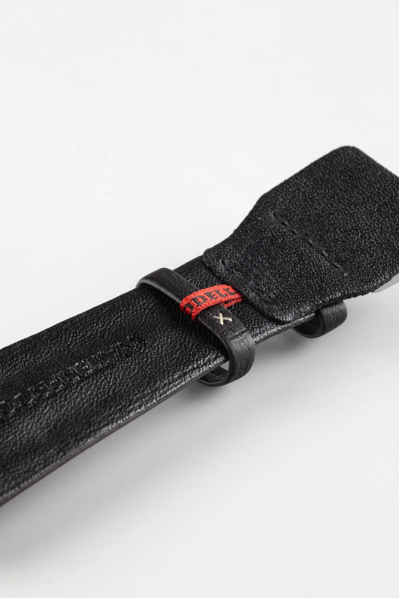 Di-Modell CHRONISSIMO Waterproof Leather Watch Strap in BROWN - Image 5