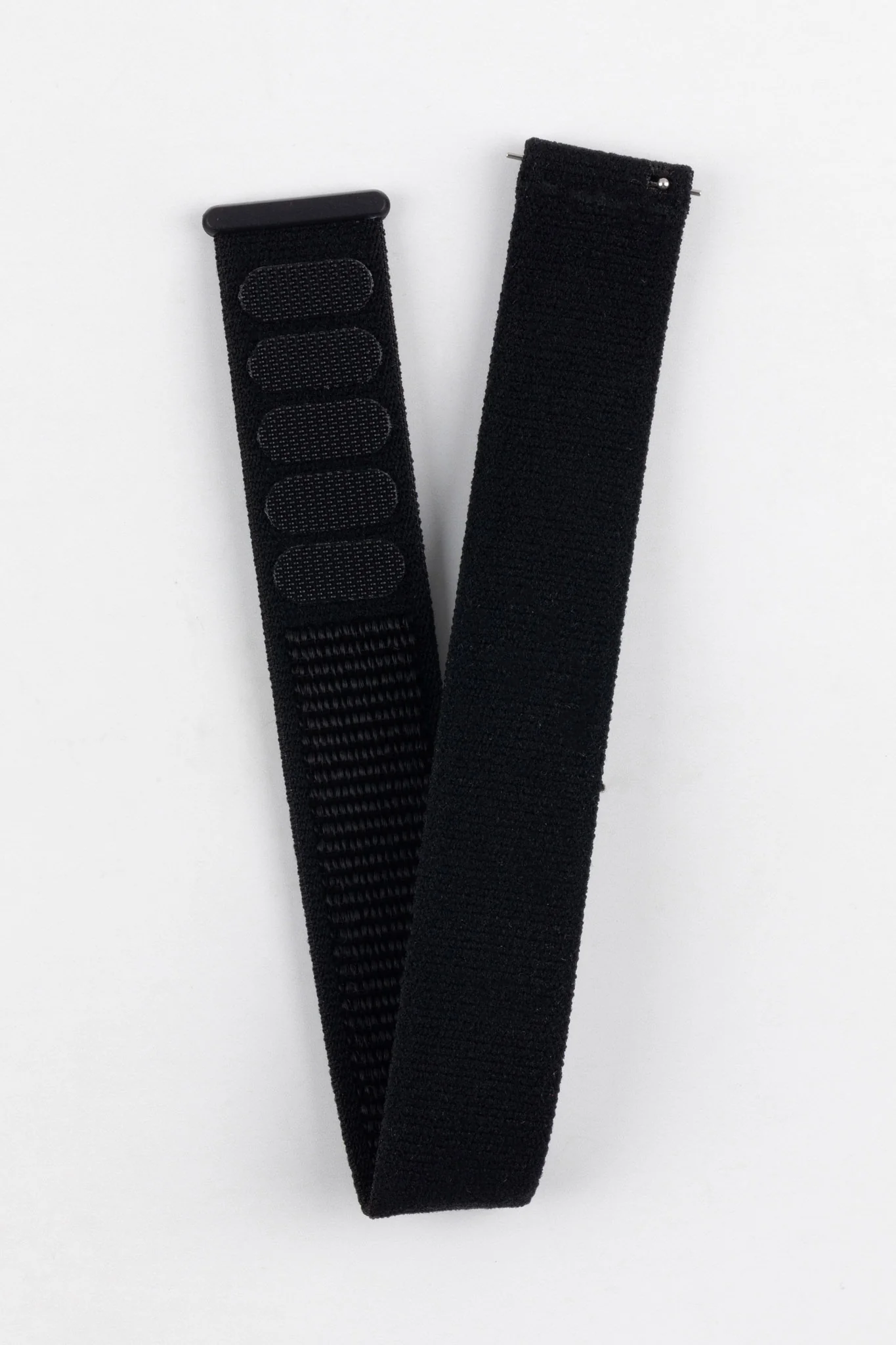 Hirsch VOCEM Fabric Watch Strap in BLACK
