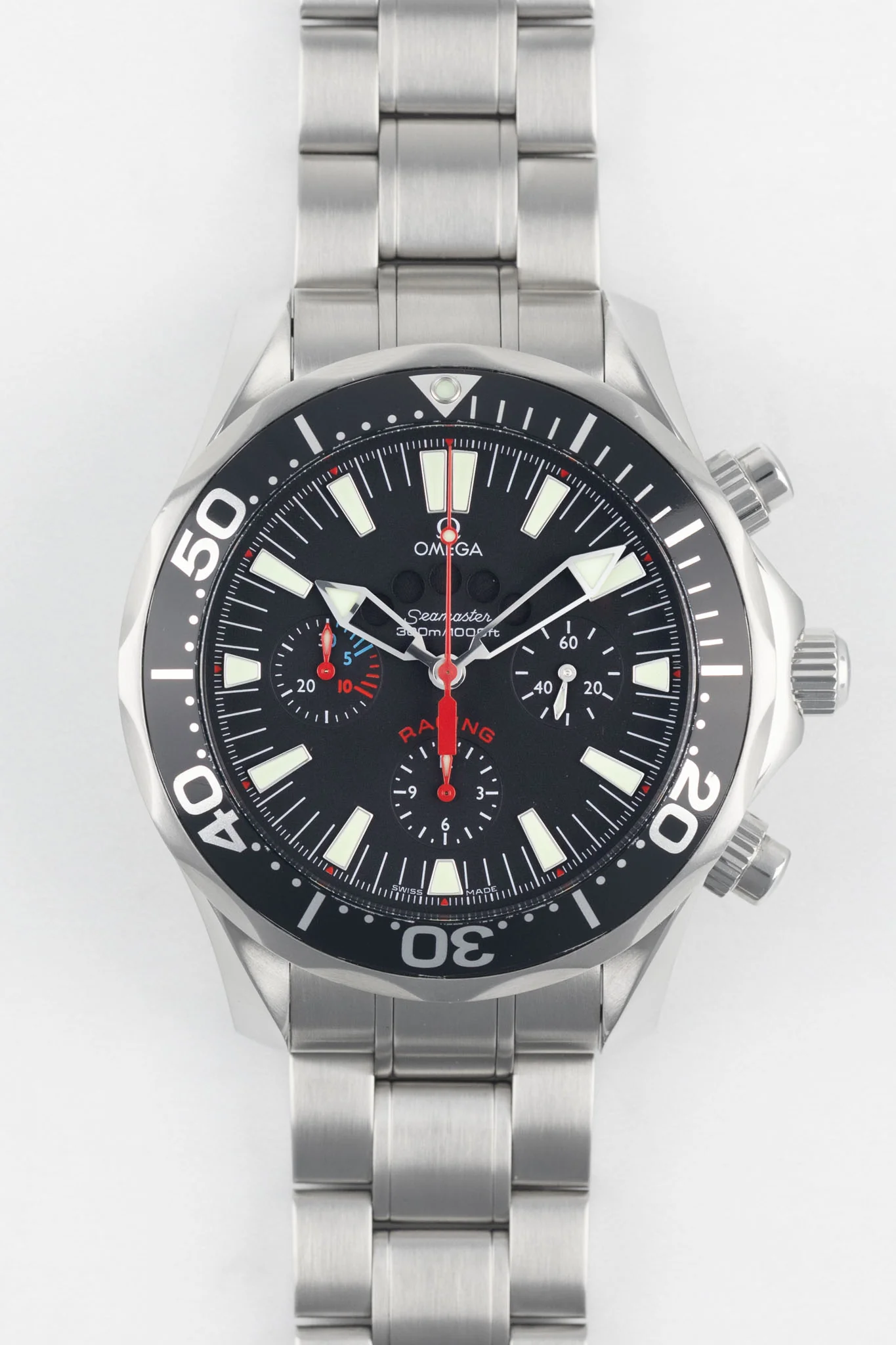 OMEGA Seamaster Chrono Regatta Racing 44mm - Black Dial