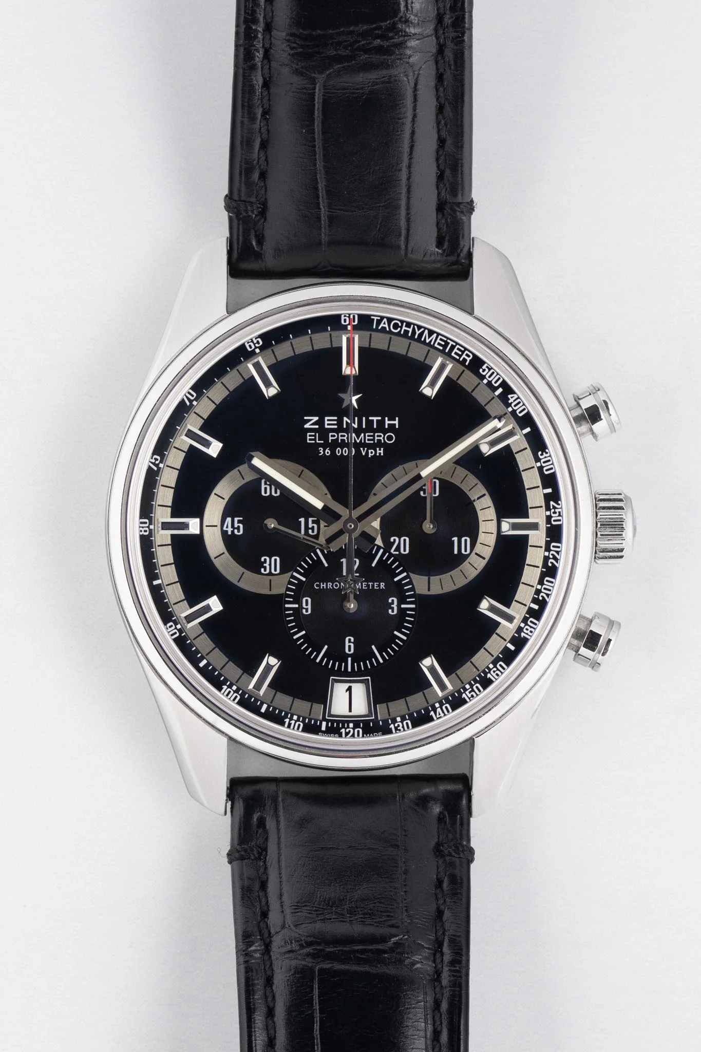 ZENITH 03.2040.400/21.C496 El Primero 36'000VPH Automatic Chronograph – Black Dial